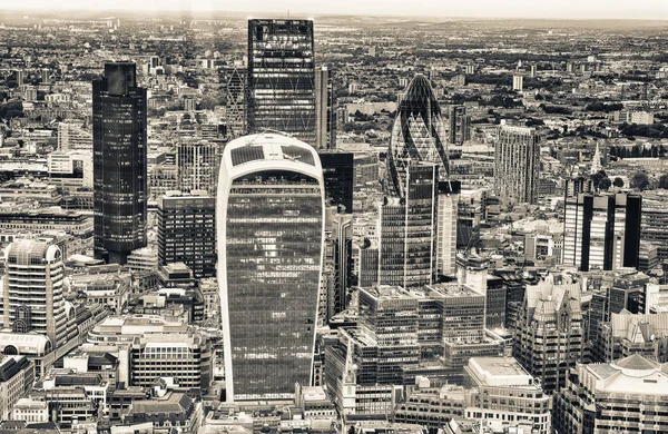 Aerial View City London Skyline — Stock Photo, Image