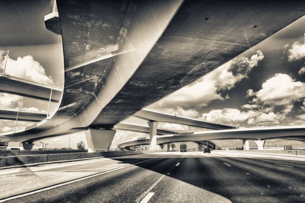 Crossing Interstates Florida — Stock Photo, Image