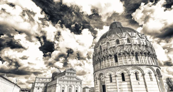 Plein Van Wonderen Pisa Toscane Italië — Stockfoto