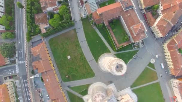 이탈리아 기적의 광장의 파노라마 비디오 — 비디오