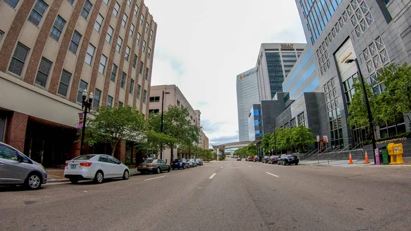 Jacksonville April 2018 City Streets Spring Day City Major Attraction — Stock Photo, Image