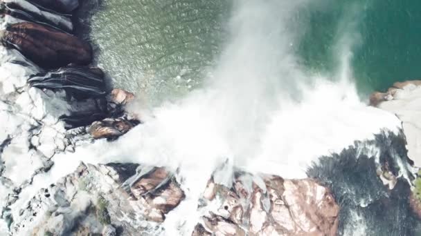 Imagens Cênicas Belo Mar Ondulado — Vídeo de Stock