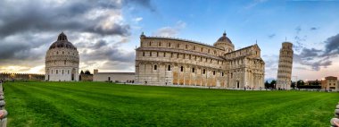 Cathedral of Pisa at sunset, Field of Miracles, Tuscany, Italy