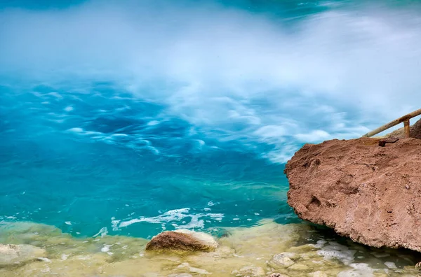 Blue Lake, Myvatn Thermal Area, Izland — Stock Fotó