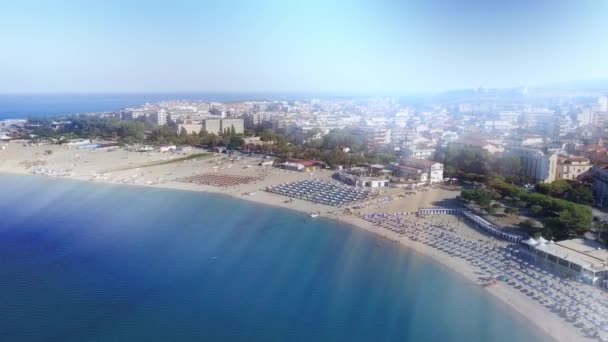 Imágenes Escénicas Hermoso Mar Ondulado — Vídeo de stock