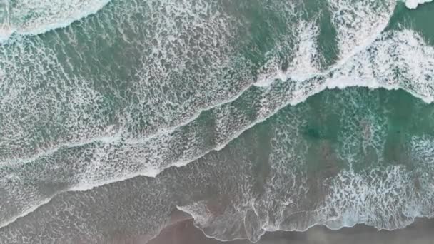 Imágenes Escénicas Hermoso Mar Ondulado — Vídeos de Stock