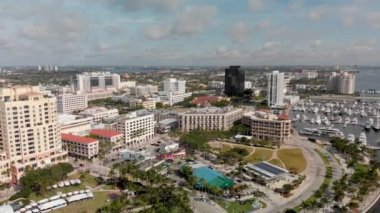 Güzel Palm Beach 'in manzaralı görüntüleri