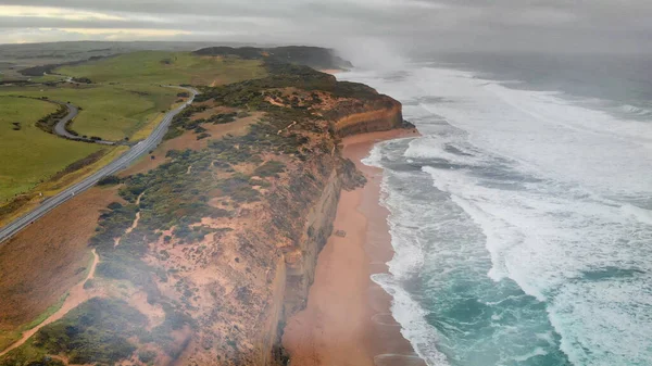 ビクトリア州のグレートオーシャンロード海岸線、オーストラリア — ストック写真