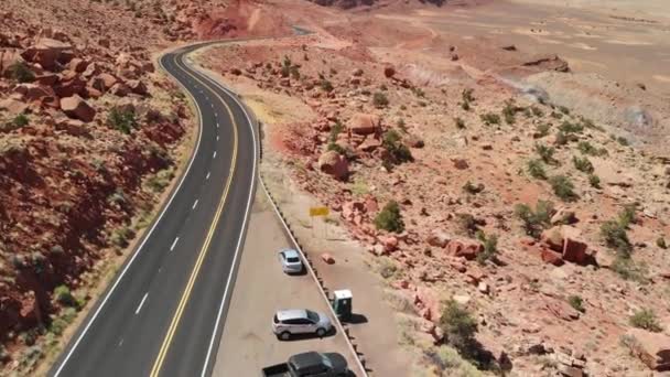 Luchtbeelden Van Prachtige Grand Canyon — Stockvideo