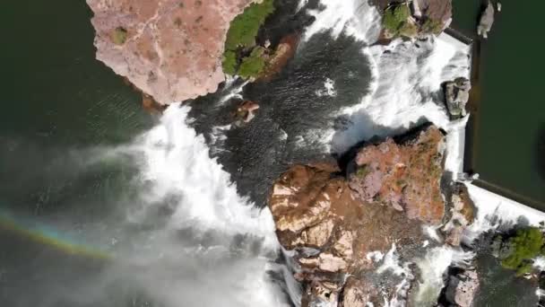 Malownicze Ujęcia Pięknego Wybrzeża Shoshone Spada — Wideo stockowe