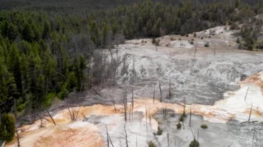 Yellowstone Ulusal Parkı, Mamut Kaplıcaları
