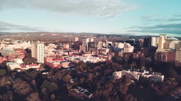 Luftaufnahmen Der Stadt Adelaide — Stockvideo