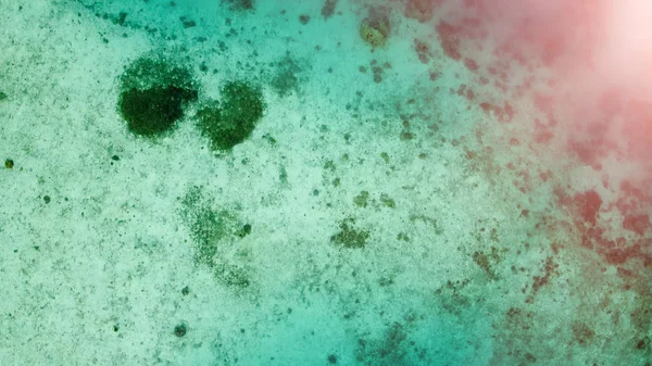 Coral reef in Thailand. Surin Islands at dusk, aerial view — kuvapankkivalokuva