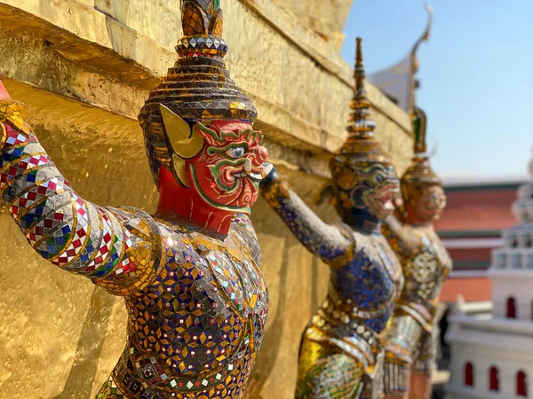 Demonios del Gran Palacio en Bangkok — Foto de Stock