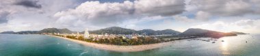Phuket, Tayland 'daki Patong Sahili hava manzarası