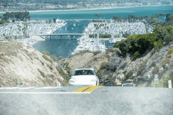 Dana Point Marina en un hermoso día de verano, California. — Foto de Stock