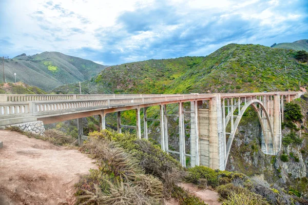 Bixby Bridge in Big Sur, California — Stock fotografie