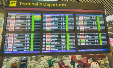 ŞARKI - 5 HAZİRAN 2020: Changi Uluslararası İçişleri 