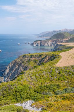 Big Sur, Kaliforniya 'nın güzel sahil yolu, ABD. Hava Filosu