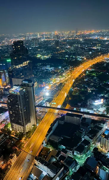 バンコク,タイ- 2019年12月14日:都市の空中ビューa — ストック写真