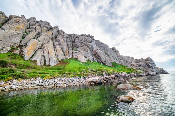 Gyönyörű kilátás Morro Rock, Kalifornia — Stock Fotó