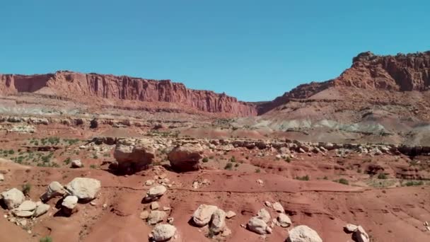 Natursköna Bilder Vackra Canyon Berg Solig Dag — Stockvideo