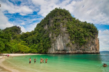 KO HONG, THAILAND - 18 ARALIK 2019 Ko Hong Adası.
