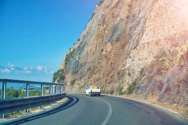 Straße Über Die Insel Elba Italien — Stockfoto