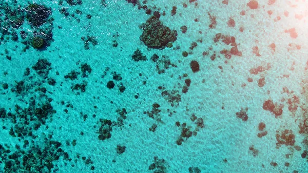 Increíble Vista Aérea Las Islas Surin Desde Dron Día Soleado — Foto de Stock