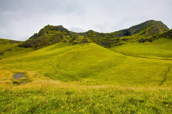 Горы Исландии Летний Сезон — стоковое фото