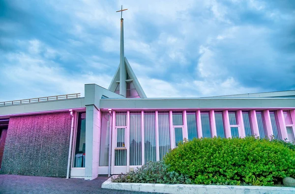 Ytri Njarovikurkirkja Iglesia Keflavik Islandia — Foto de Stock