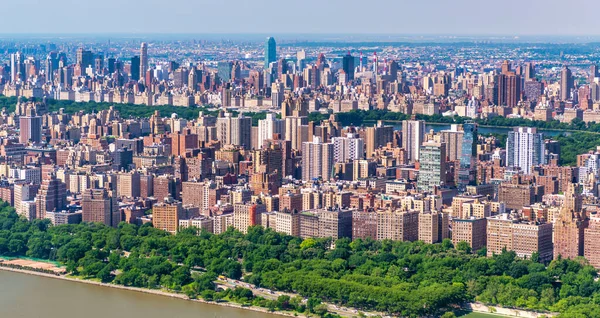 Vista Aérea Del Central Park Ciudad Nueva York Nyc Usa — Foto de Stock