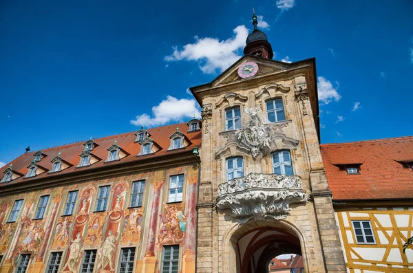Antiguo Ayuntamiento Bamberg Alemania — Foto de Stock