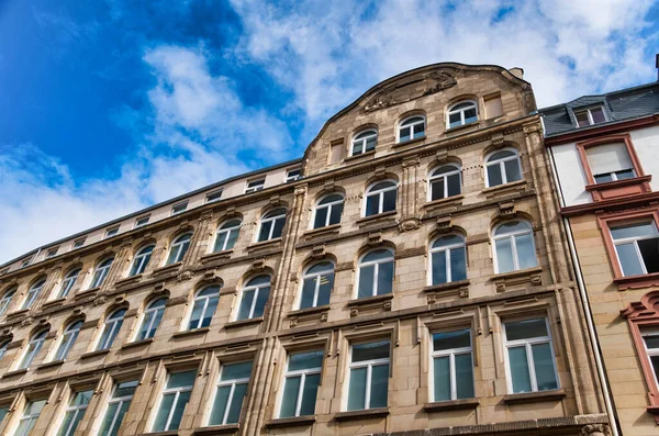 Antichi Edifici Del Centro Francoforte Germania — Foto Stock