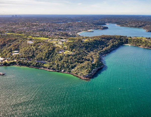 Vue Aérienne Littoral Sydney Australie — Photo