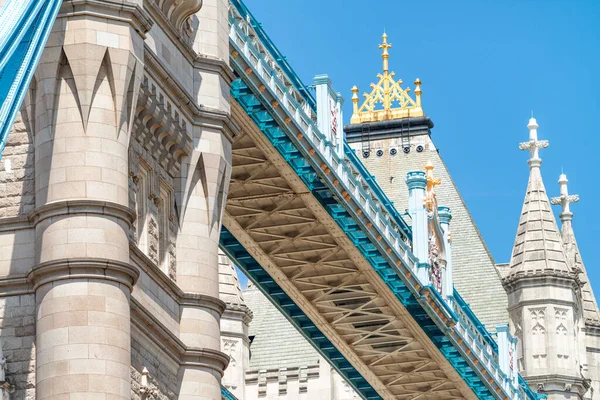 Londra Daki Tower Köprüsü Majesteleri — Stok fotoğraf