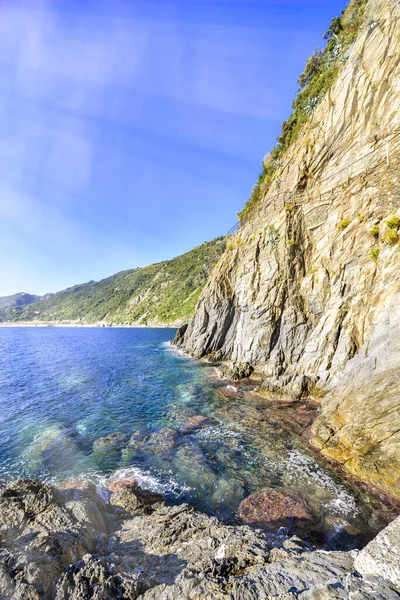 Neuvěřitelné Pobřeží Five Lands Itálie — Stock fotografie