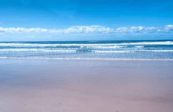 Piękna Plaża Wyspie Fraser Australia — Zdjęcie stockowe