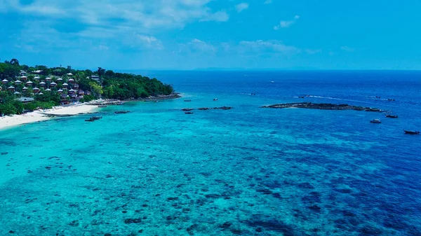 タイの美しいロングビーチの空中ビュー — ストック写真