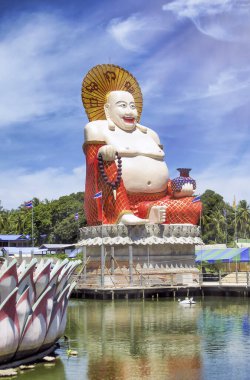 Koh Samui, Tayland 'daki Buda Tapınağı.