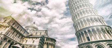Pisa, İtalya 'da Mucizeler Alanı.