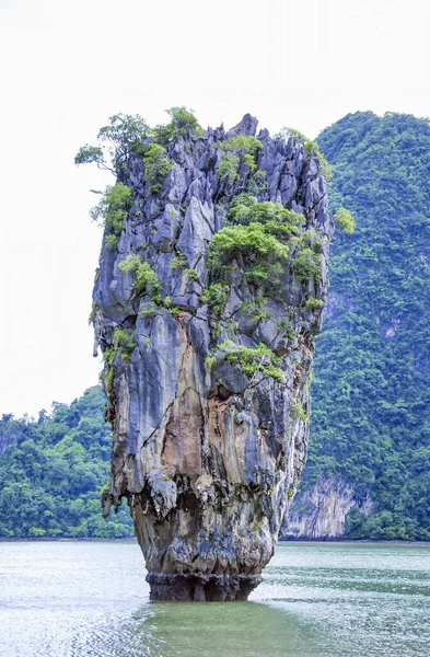 Phang Nga Körfezi Ndeki James Bond Adası Tayland — Stok fotoğraf