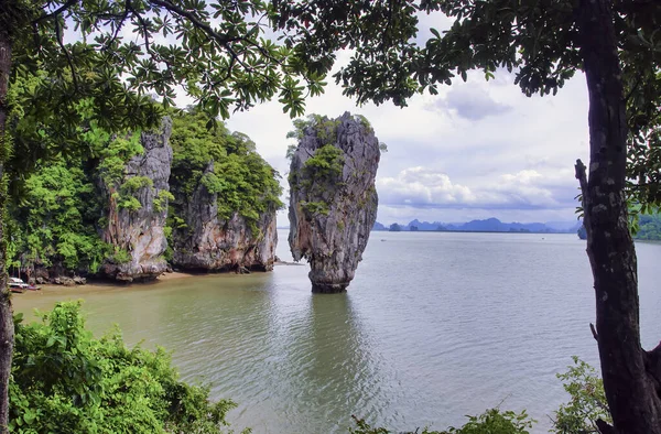 Berühmte James Bond Insel Bei Phuket Thailand — Stockfoto