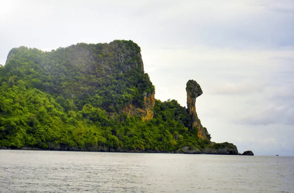 Perfil Famosa Ilha Frango Tailândia — Fotografia de Stock