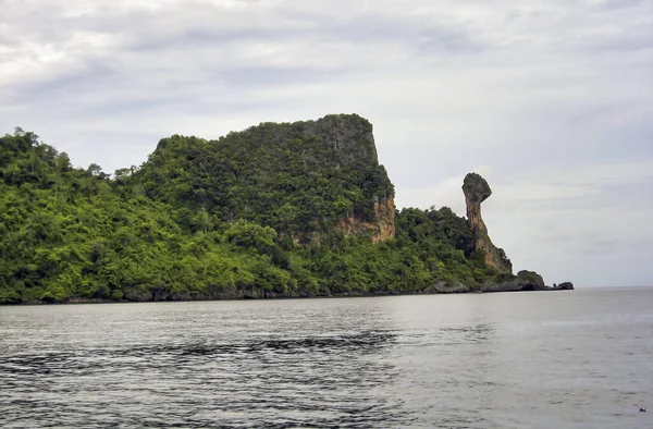 Perfil Famosa Ilha Frango Tailândia — Fotografia de Stock