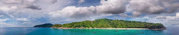 Luchtfoto Van Het Prachtige Freedom Beach Phuket Thailand — Stockfoto