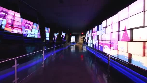 New York City December 2018 National September Memorial Museum Interior — 비디오