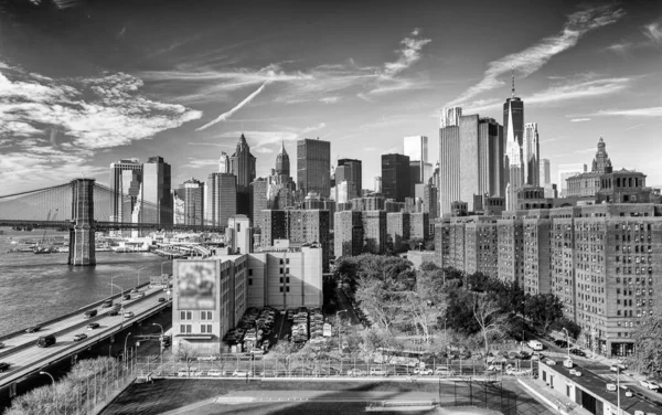 Lower Manhattan Fdr Drive New York City Verenigde Staten — Stockfoto