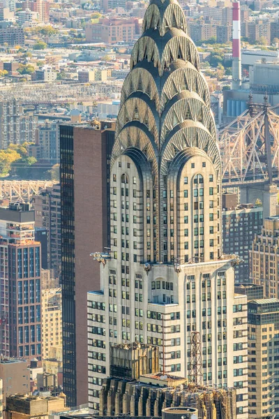 Nueva York City Octubre 2015 Edificio Chrysler Una Las Principales — Foto de Stock