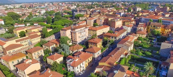 Increíble Vista Aérea Pisa Desde Dron Día Soleado Verano Toscana —  Fotos de Stock